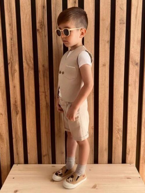 Odelce prsluk bermude za decake BabyPlaza Svet Elegancije