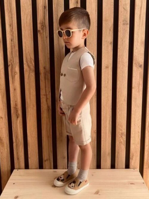 Odelce prsluk bermude za decake BabyPlaza Svet Elegancije