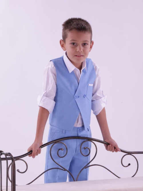 Odelce prsluk i pantalone za decake BabyPlaza Svet Elegancije