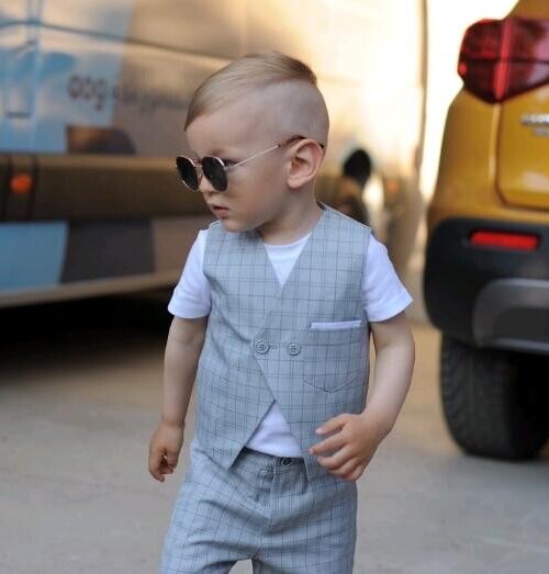 Odelce prsluk pantalone za decake BabyPlaza Svet Elegancije