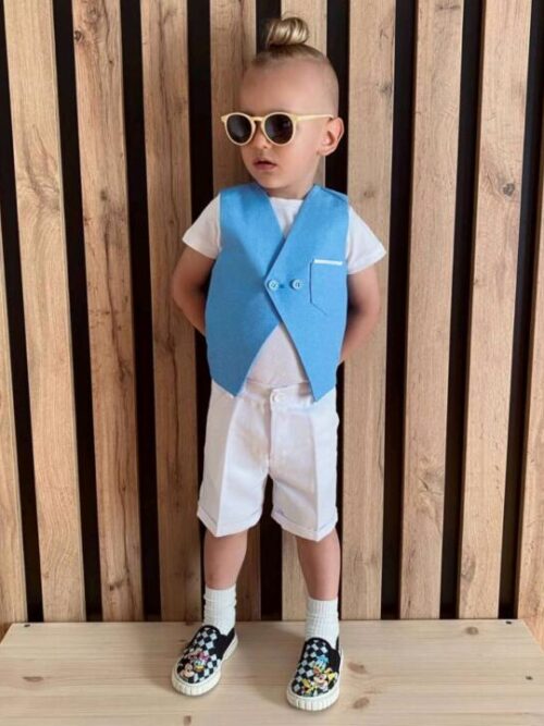 Odelce prsluk bermude za decake BabyPlaza Svet Elegancije