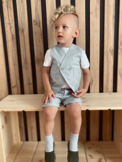 Odelce prsluk bermude za decake BabyPlaza Svet Elegancije