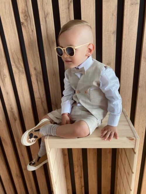 Odelce prsluk bermude za decake BabyPlaza Svet Elegancije