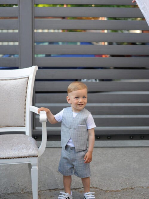 Odelce prsluk bermude za decake BabyPlaza Svet Elegancije