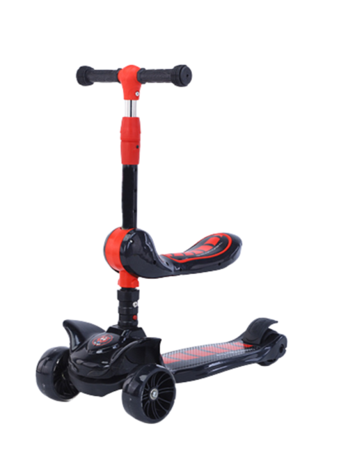 Trotinet sa sedištem - crni