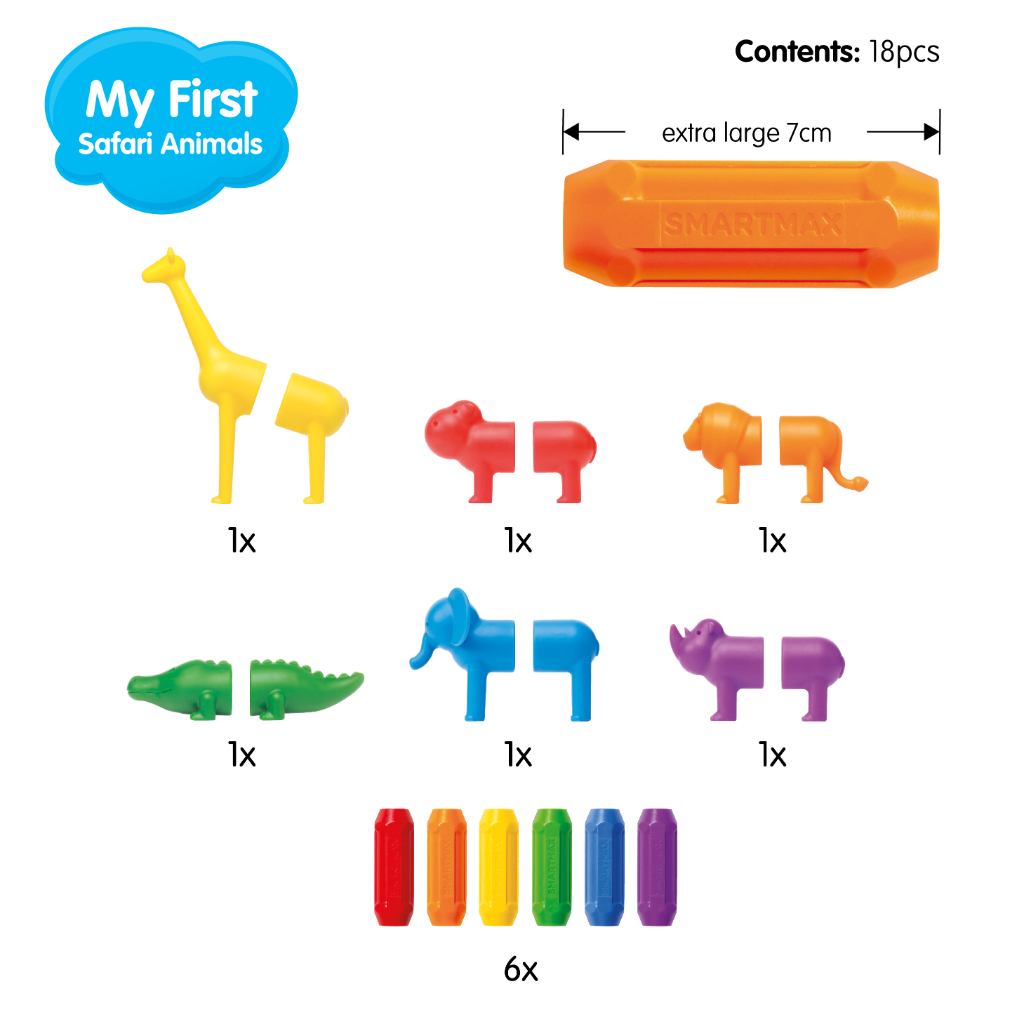 My First Safari Animals 1-5+ - Слика 3